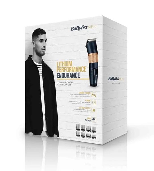 Машинка для стрижки волосся дротова/бездротова Babyliss E986E BBS00415 фото