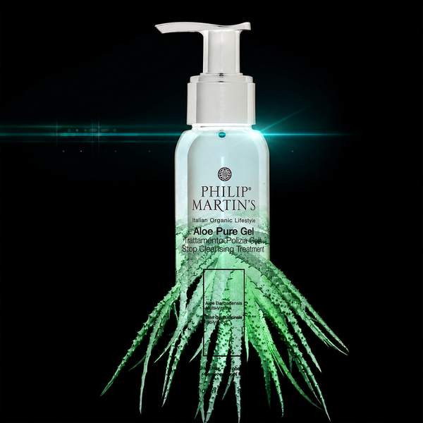 Зволожуючий і тонізуючий 100% гель алое для шкіри голови ALOE PURE GEL 100 мл 619 фото