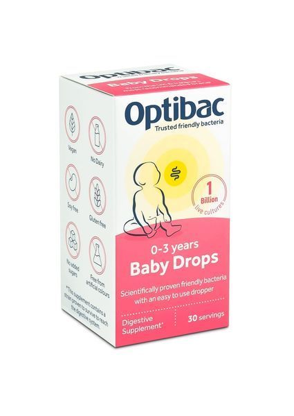 Пробиотик детские капли Optibac Baby Drops 30 доз 003 фото