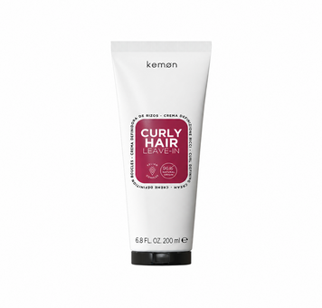Увлажняющий крем от пушистости для вьющихся волос Kemon Curly Hair Leave-In 200 мл 0034501 фото