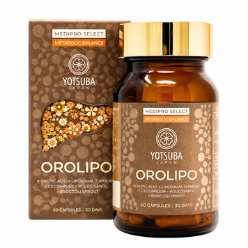 Комплекс для печінки, судин та метаболізму YOTSUBA OROLIPO&reg; 60 капс. 33 фото