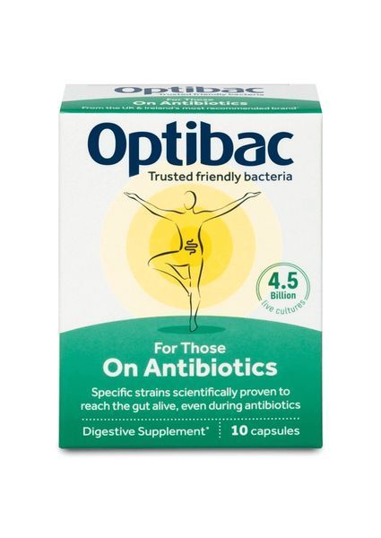 Пробиотик для тех, кто на антибиотиках Optibac For Those On Antibiotics 10 капсул 009 фото