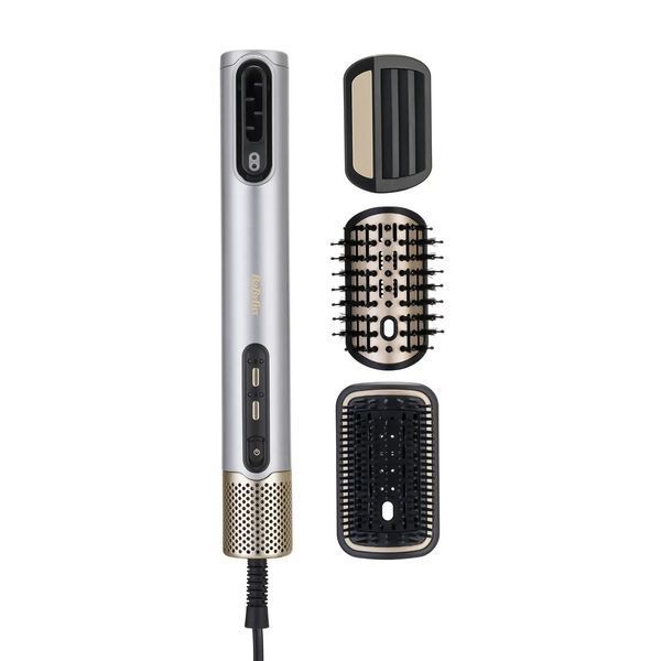 Фен-щітка Babyliss Air Wand AS6555E Limited Edition SilverGold BBS00577 фото