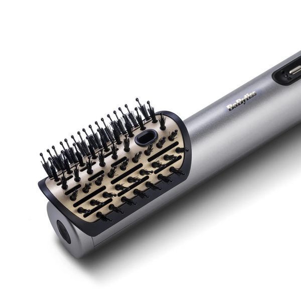 Фен-щітка Babyliss Air Wand AS6555E Limited Edition SilverGold BBS00577 фото