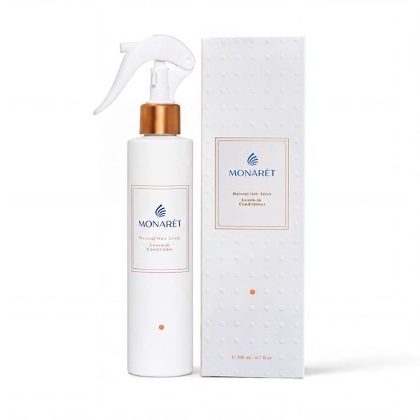 Термозащитный питательный эликсир для волос MONAR&Eacute;T Natural Hair Elixir Leave-in Conditioner 200 мл TSM1 фото