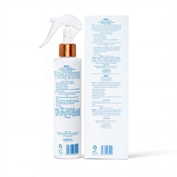 Термозащитный питательный эликсир для волос MONAR&Eacute;T Natural Hair Elixir Leave-in Conditioner 200 мл TSM1 фото