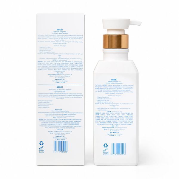 Шампунь для поврежденных волос MONAR&Eacute;T Professional Hair Care Shampoo 380 мл  SHM2 фото