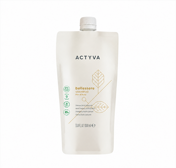 Заспокійливий шампунь Kemon Actyva Benessere Shampoo в м'якій упаковці 1000 мл 0271127 фото