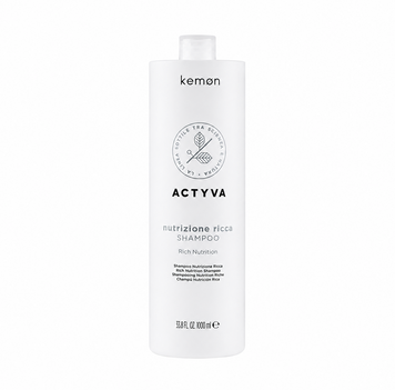 Зволожуючий шампунь для волосся Kemon Actyva Nutrizione Shampoo 1000 мл 0271118 фото