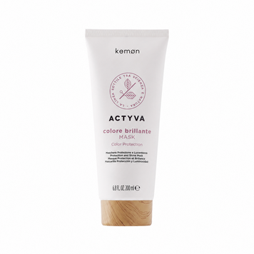 Маска для яскравості та блиску кольору Kemon Actyva Colore Brillante Mask 200 мл 0271202 фото