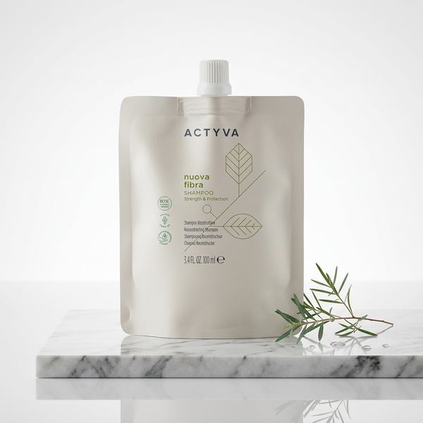 Шампунь відновлюючий з комплексом створення зв&rsquo;язків Kemon Actyva Nuova Fibra Shampoo (BCC) 100 мл 0271135 фото
