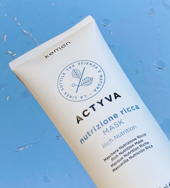 Поживна маска для дуже сухого волосся Kemon Actyva Nutrizione Ricca Mask 200 мл 0271209 фото