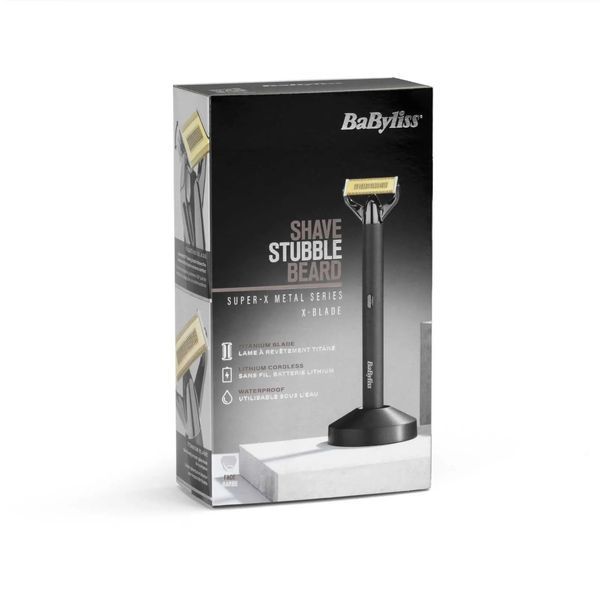 Електростанок Babyliss X-Blade Super-X Metal Series Black Edition OT991E BBS00573 фото