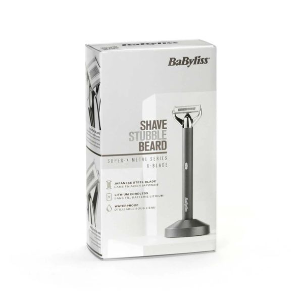 Электростанок Babyliss X-Blade Super-X Metal Navy&Gold Edition OT996E BBS00572 фото